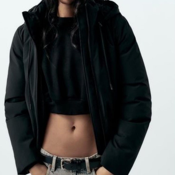 NWT ZARA WATER AND WIND PROTECTION PARKA, puffer zara nwt - Picture 4 of 5